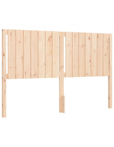 Giroletto con Testiera 160x200 cm in Legno Massello