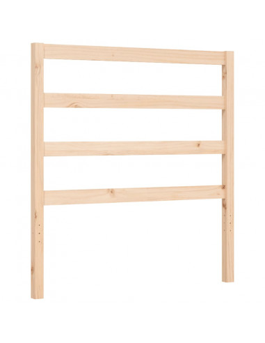 Giroletto con Testiera 90x200 cm in Legno Massello