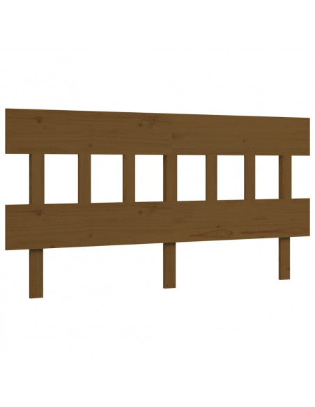 Letto per Anziani con Testiera Miele King in Legno Massello