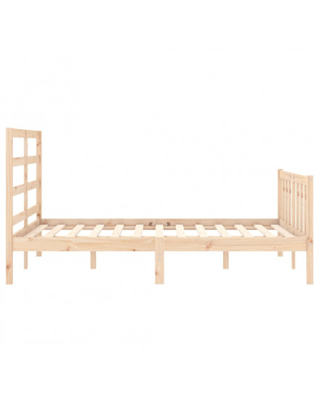 Giroletto con Testiera 120x200 cm in Legno Massello