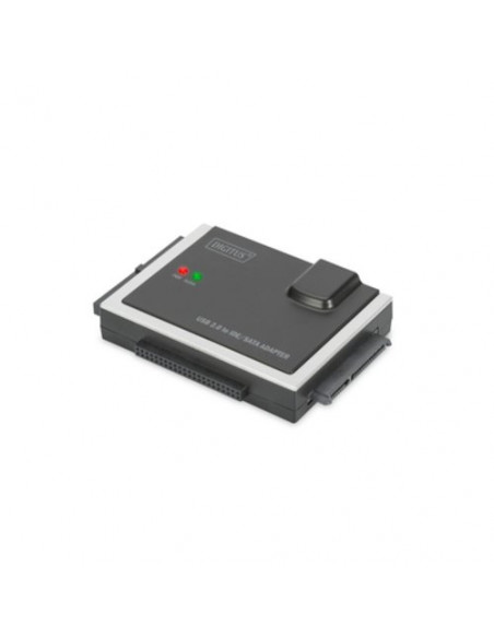 ADATTATORE DIGITUS USB2.0  IDE E SATA con adattatore di alimentazione 220/12 Volt per HDD 2,5'' e 3,5''