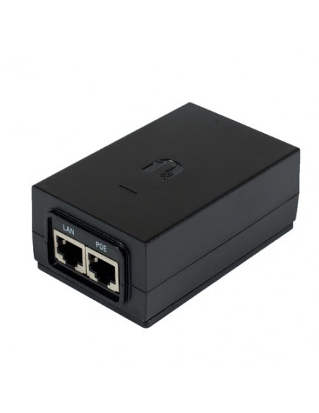 ADATTATORE POE INJECTOR UBIQUITI POE-48-24W 48V/0,5A (24W), cavo alimentazione incluso(EU)