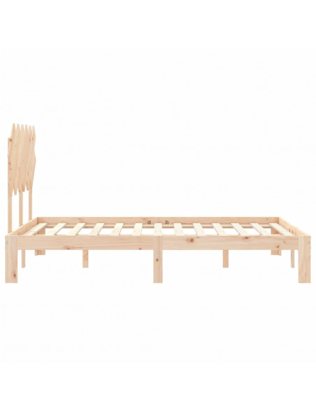 Giroletto con Testiera 120x200 cm in Legno Massello