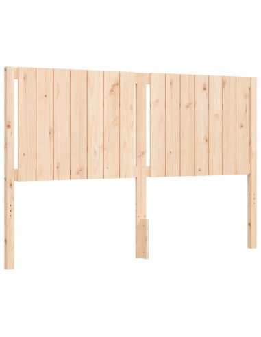 Giroletto con Testiera 160x200 cm in Legno Massello