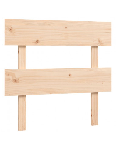 Giroletto con Testiera 90x200 cm in Legno Massello