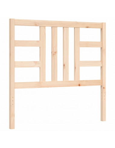 Giroletto con Testiera 90x200 cm in Legno Massello