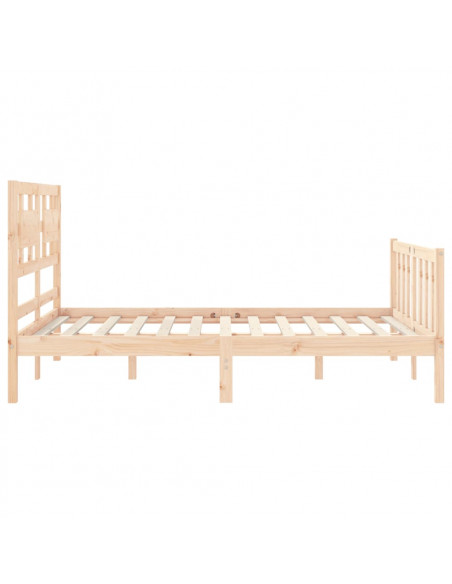Giroletto con Testiera 120x200 cm in Legno Massello