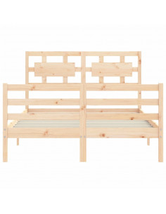 Giroletto con Testiera 120x200 cm in Legno Massello 2