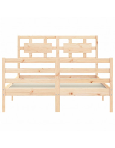 Giroletto con Testiera 120x200 cm in Legno Massello