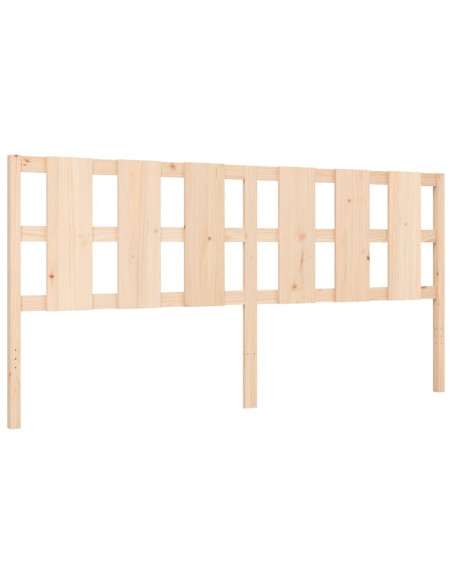 Giroletto con Testiera 180x200 cm in Legno Massello