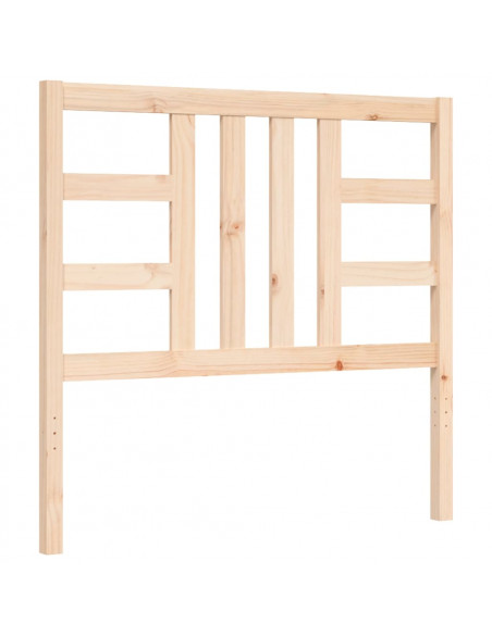 Giroletto con Testiera 90x200 cm in Legno Massello