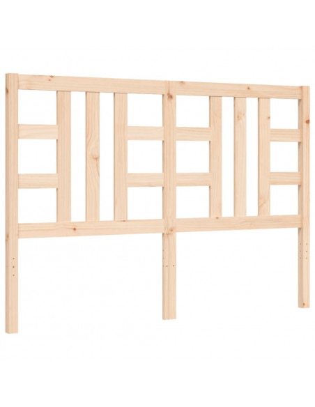 Giroletto con Testiera 160x200 cm in Legno Massello
