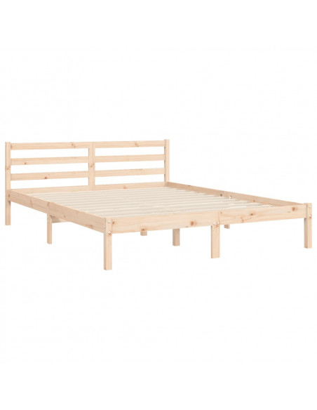 Giroletto con Testiera 160x200 cm in Legno Massello