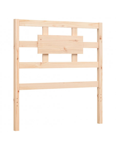 Giroletto con Testiera Single in Legno Massello