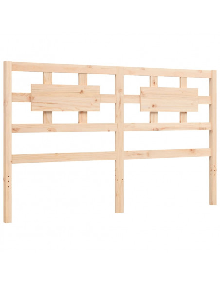 Giroletto con Testiera King Size in Legno Massello