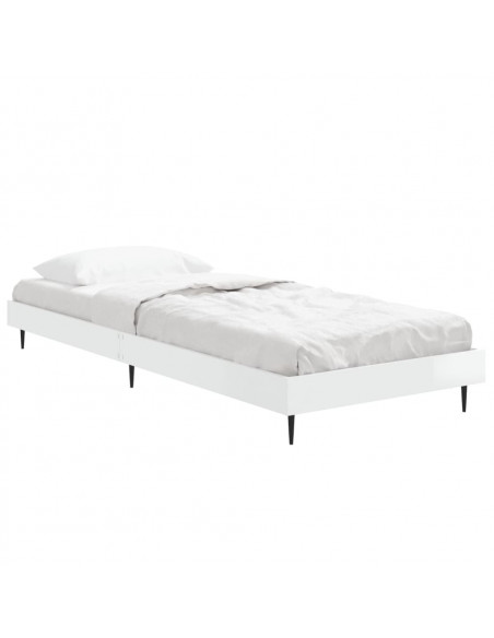 Giroletto Bianco Lucido 75x190 cm in Legno Multistrato