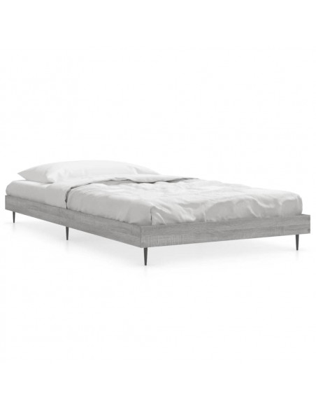 Giroletto Grigio Sonoma 90x200 cm in Legno Multistrato