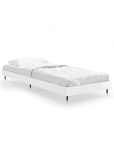 Giroletto Bianco Lucido 75x190 cm in Legno Multistrato