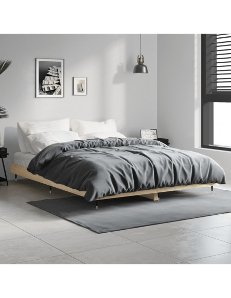Giroletto Rovere Sonoma 135x190 cm in Legno Multistrato
