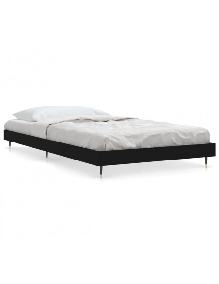 Giroletto Nero 90x200 cm in Legno Multistrato