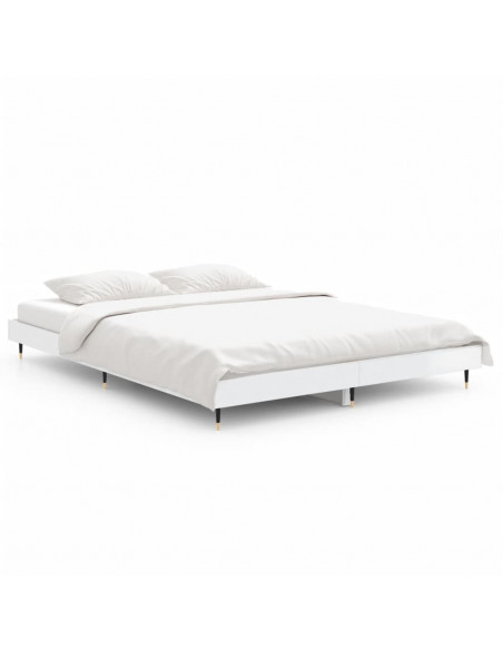 Giroletto Bianco Lucido 140x190 cm in Legno Multistrato