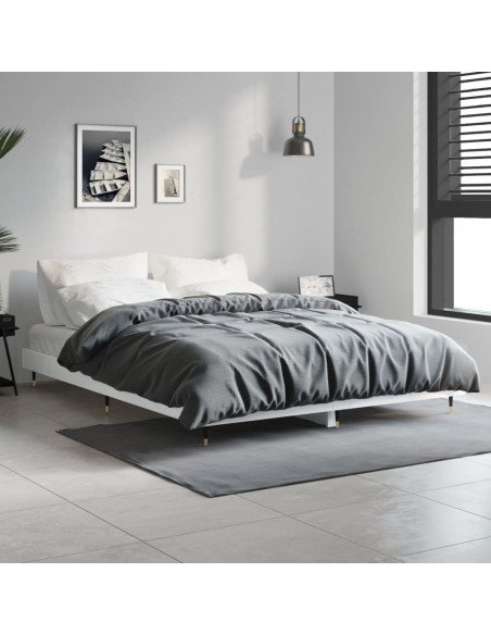 Giroletto Bianco Lucido 140x190 cm in Legno Multistrato
