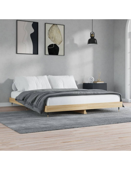 Giroletto Rovere Sonoma 180x200 cm in Legno Multistrato
