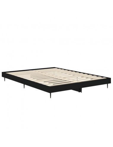 Giroletto Nero 135x190 cm in Legno Multistrato