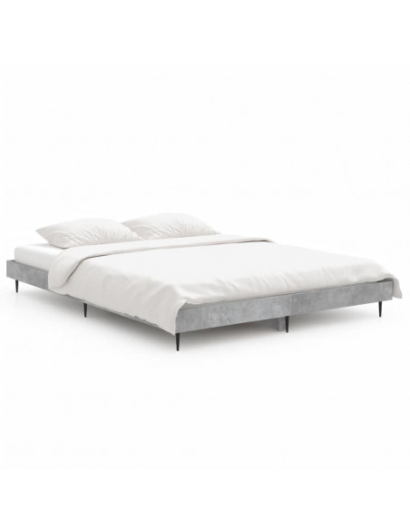 Giroletto Grigio Cemento 135x190 cm in Legno Multistrato
