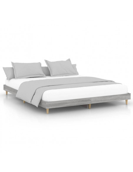 Giroletto Grigio Sonoma 120x200 cm in Legno Multistrato
