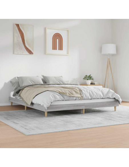 Giroletto Grigio Sonoma 120x200 cm in Legno Multistrato