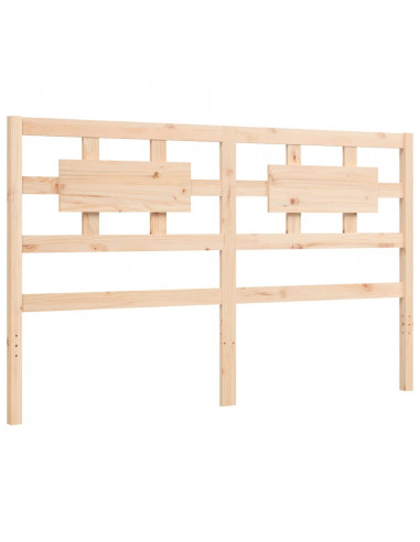 Giroletto con Testiera King Size in Legno Massello