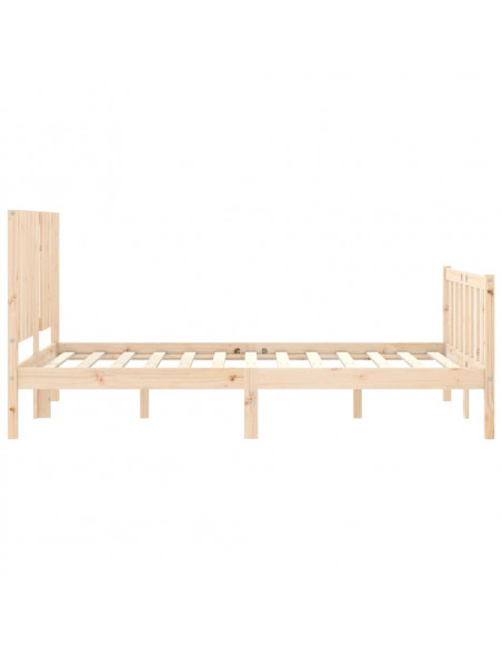 Giroletto con Testiera Small Double in Legno Massello