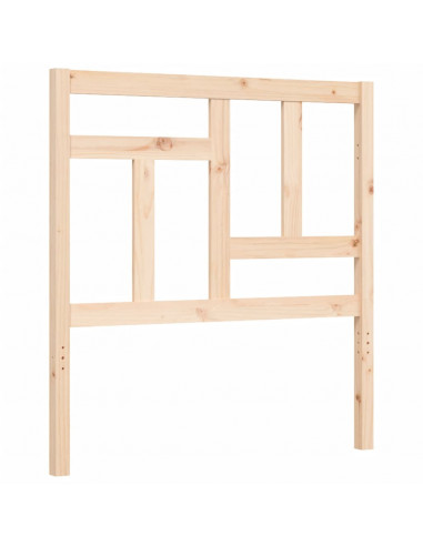 Giroletto con Testiera Single in Legno Massello