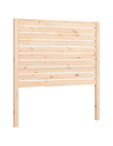 Giroletto con Testiera Single in Legno Massello