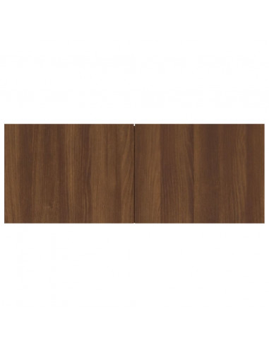 Mobile TV Rovere Marrone 80x30x30 cm Legno Multistrato