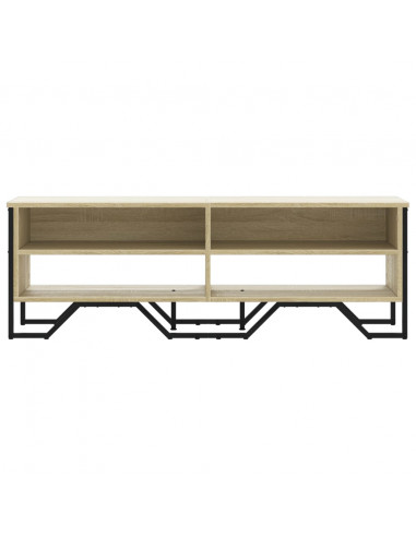 Mobile TV Rovere Sonoma 122x34x41 cm in Legno Multistrato