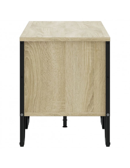 Mobile TV Rovere Sonoma 122x34x41 cm in Legno Multistrato