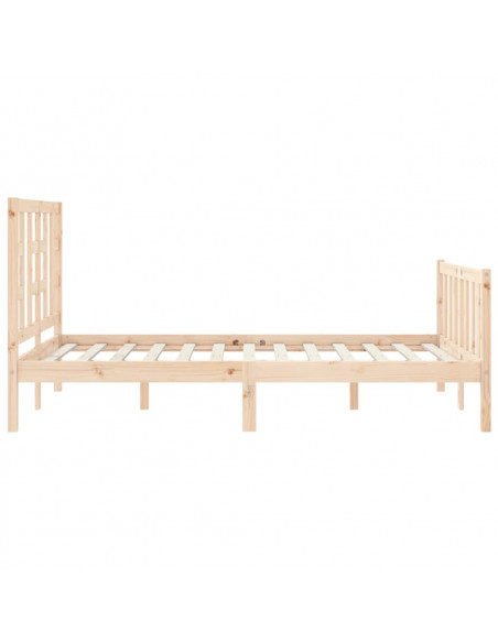 Giroletto con Testiera Small Double in Legno Massello