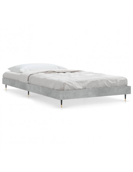 Giroletto Grigio Cemento 90x190 cm in Legno Multistrato