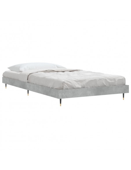 Giroletto Grigio Cemento 90x190 cm in Legno Multistrato