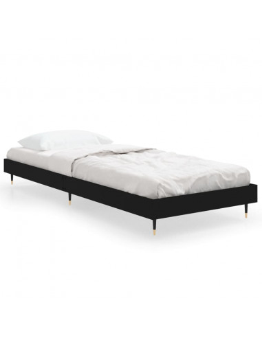 Giroletto Nero 75x190 cm in Legno Multistrato