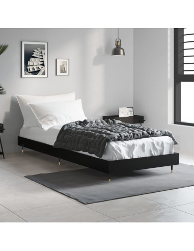 Giroletto Nero 75x190 cm in Legno Multistrato