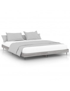 Giroletto Grigio Sonoma 140x200 cm in Legno Multistrato 2