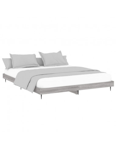 Giroletto Grigio Sonoma 140x200 cm in Legno Multistrato