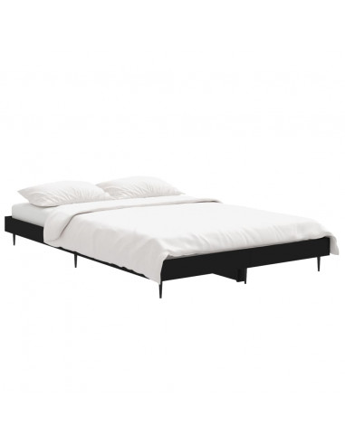 Giroletto Nero 120x190 cm in Legno Multistrato