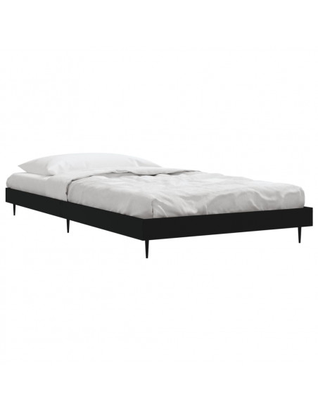 Giroletto Nero 90x190 cm in Legno Multistrato