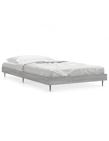 Giroletto Grigio Sonoma 90x190 cm in Legno Multistrato