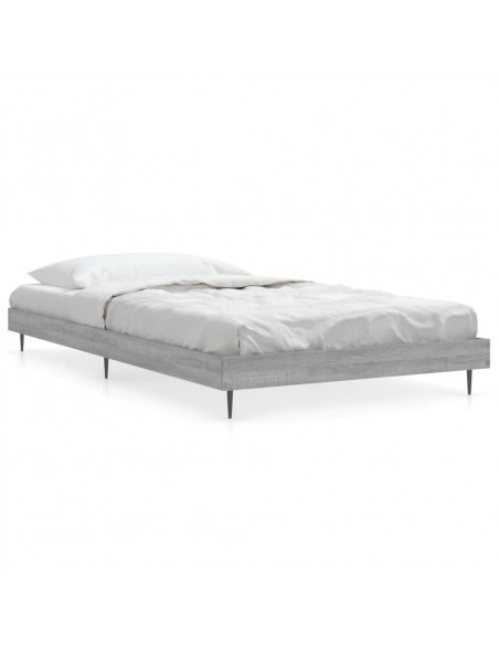 Giroletto Grigio Sonoma 90x190 cm in Legno Multistrato