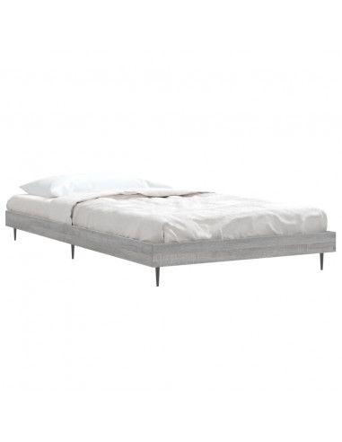 Giroletto Grigio Sonoma 90x190 cm in Legno Multistrato